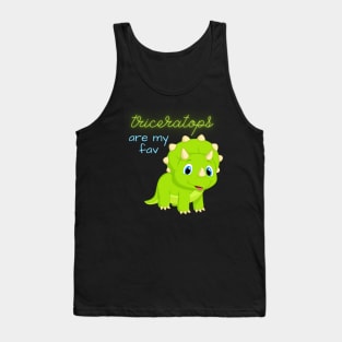 Triceratops are my favorite! Tank Top